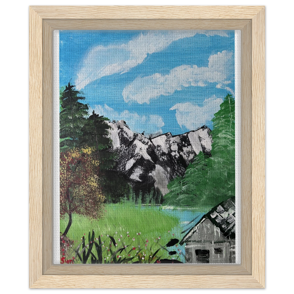 Framed Canvas 20x25 cm / 8x10″ - Sun Studio