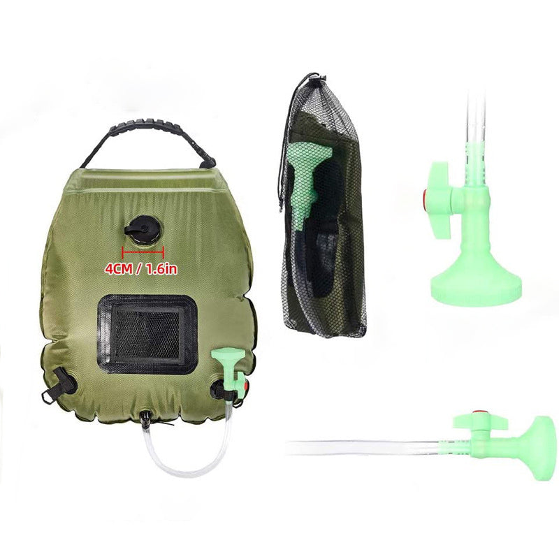 Outdoor Solar Bath Bag Camping Bath Water Storage Bag Portable 20L - Sun Studio