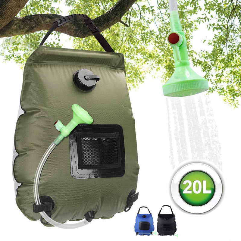 Outdoor Solar Bath Bag Camping Bath Water Storage Bag Portable 20L - Sun Studio