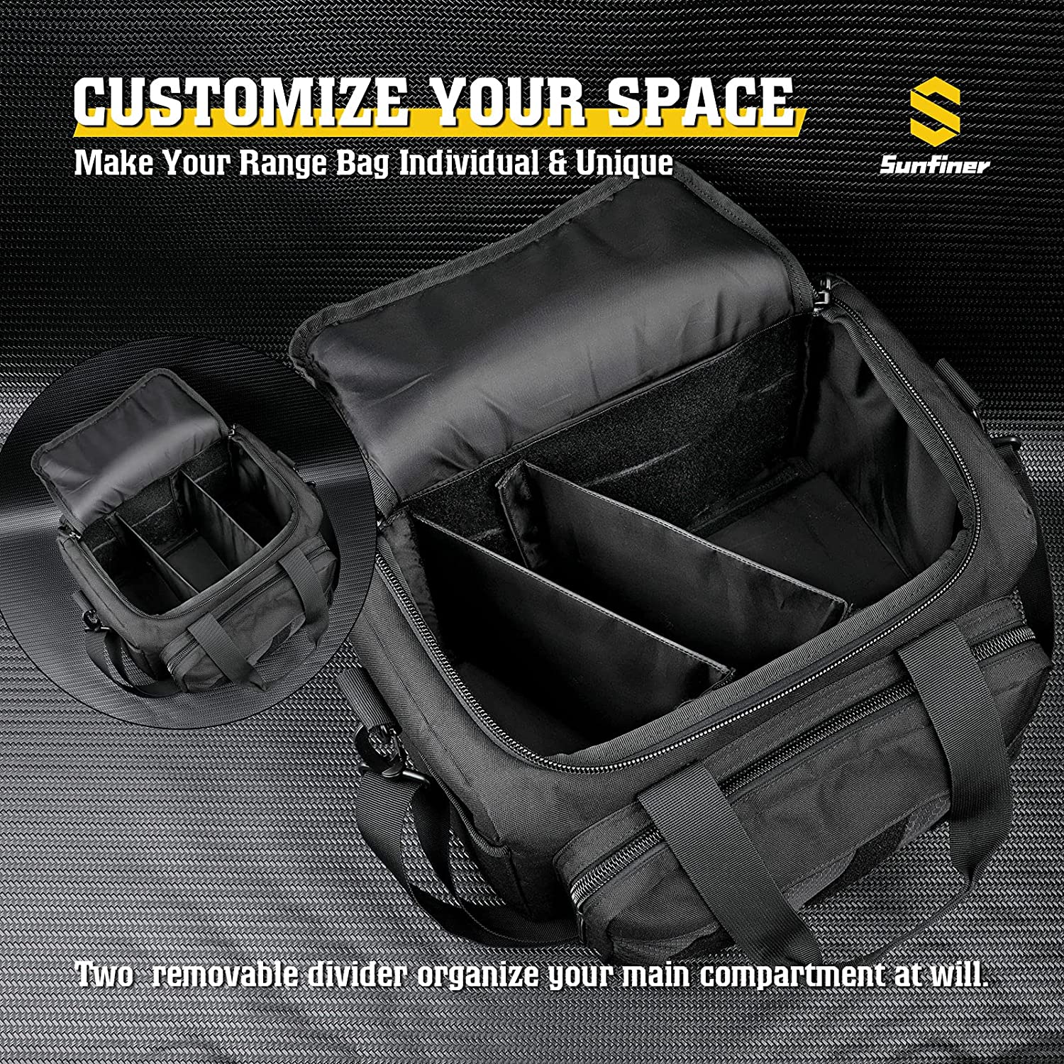 Sunfiner Multi-Function Tactical Range Bag with Magazine Gear - Sun Studio