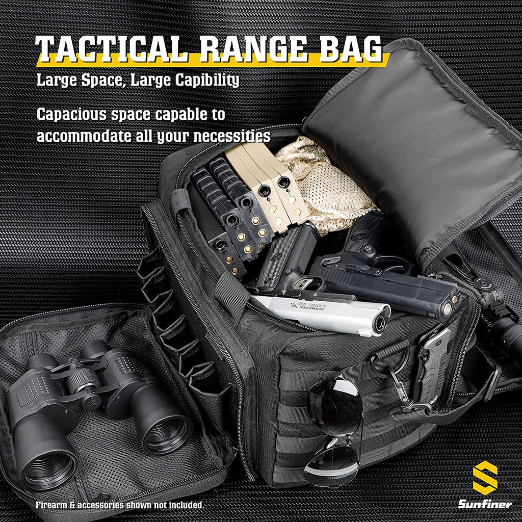 Sunfiner Multi-Function Tactical Range Bag with Magazine Gear - Sun Studio