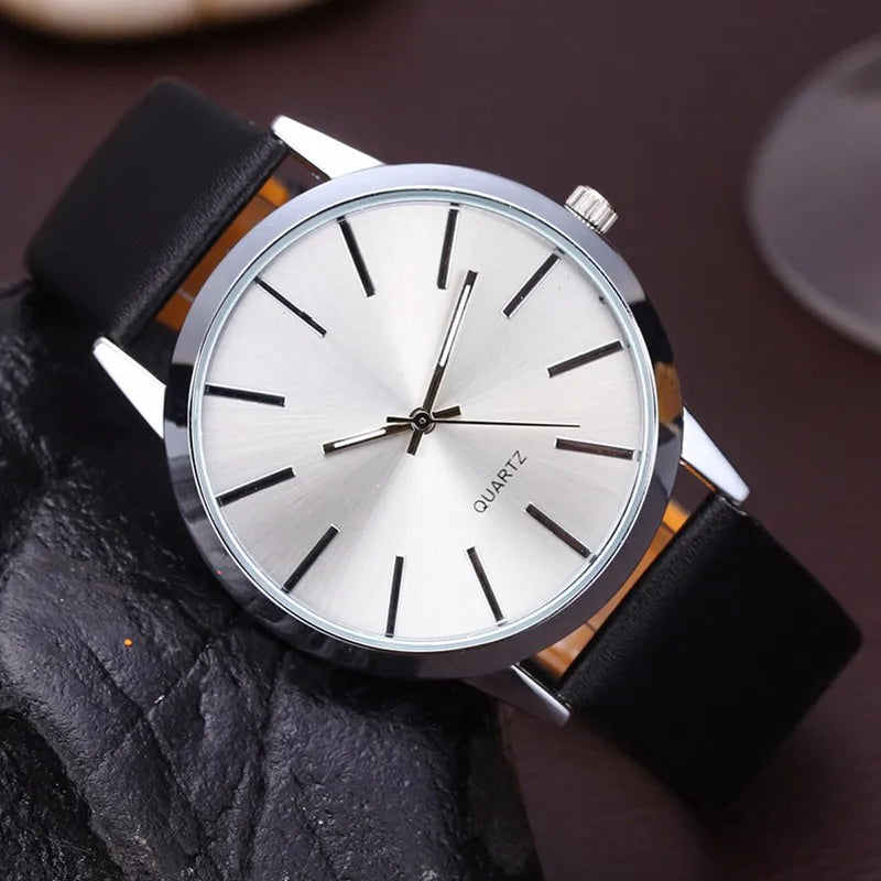 Watch Men Top Brand Luxury Men's Watches Leather Clock Men Wristwatch Clock Relogio Masculino Horloges Mannen Erkek Saat Hodinky - Sun Studio