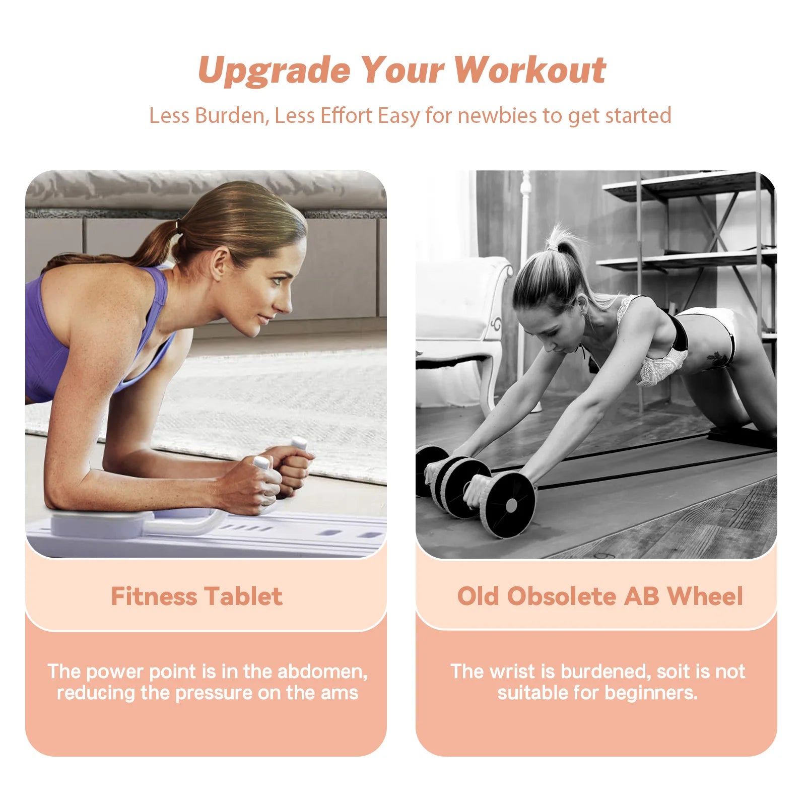 Pilates Fitness Board Multifunctional Fitness Board Abdominal Board Push Up Plate Pilates Board Ab Board Reformer Fitness Core Workout - Sun Studio