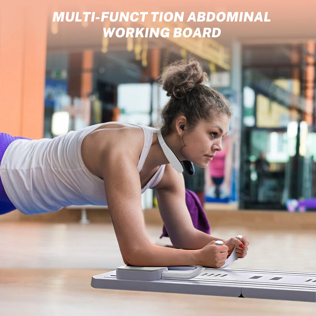 Pilates Fitness Board Multifunctional Fitness Board Abdominal Board Push Up Plate Pilates Board Ab Board Reformer Fitness Core Workout - Sun Studio
