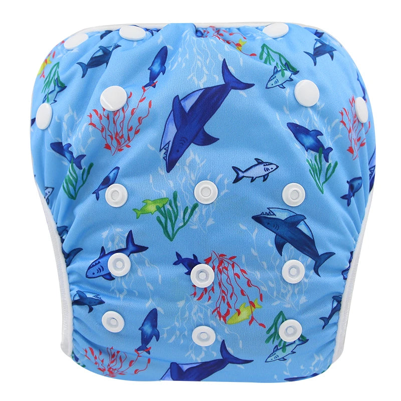 Swimming Diapers For Infants Baby Cloth Diaper Swimsuit Baby Swim Suit Children Swimwear Swimming Trunks For Girls Baby Badpak - Sun Studio