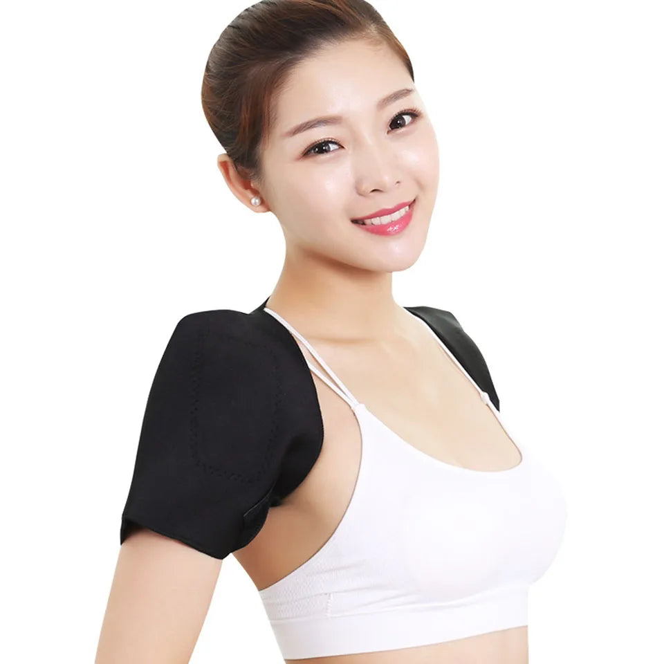 GOBYGO Tourmaline Self-heating Heat Therapy Pad Shoulder Protector Support Body Muscle Pain Relief Health Care Heating Belt - Sun Studio