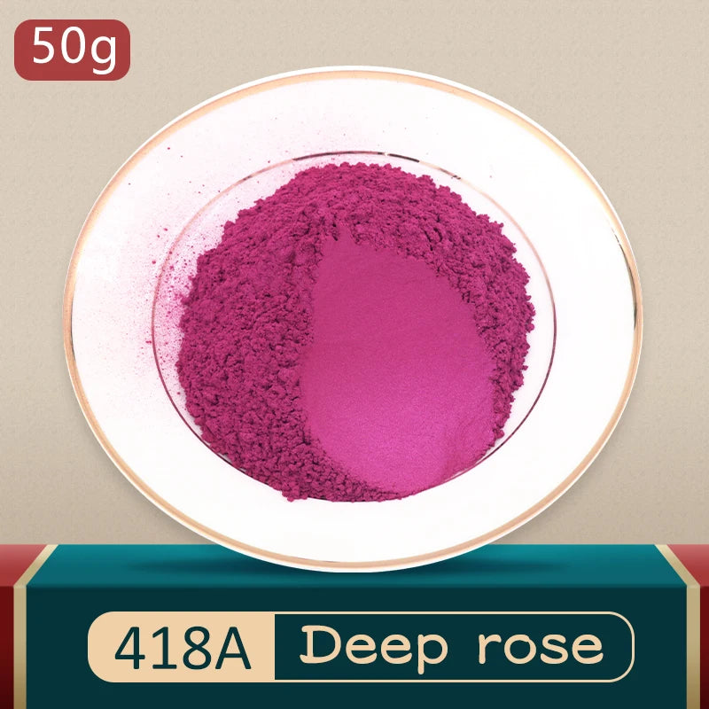 100 Grams Pearlescent Powder Resin Pigment Natural Mica Mineral Powder DIY Soap Epoxy Resin Dye Jewelry Making Makeup Supplies - Sun Studio