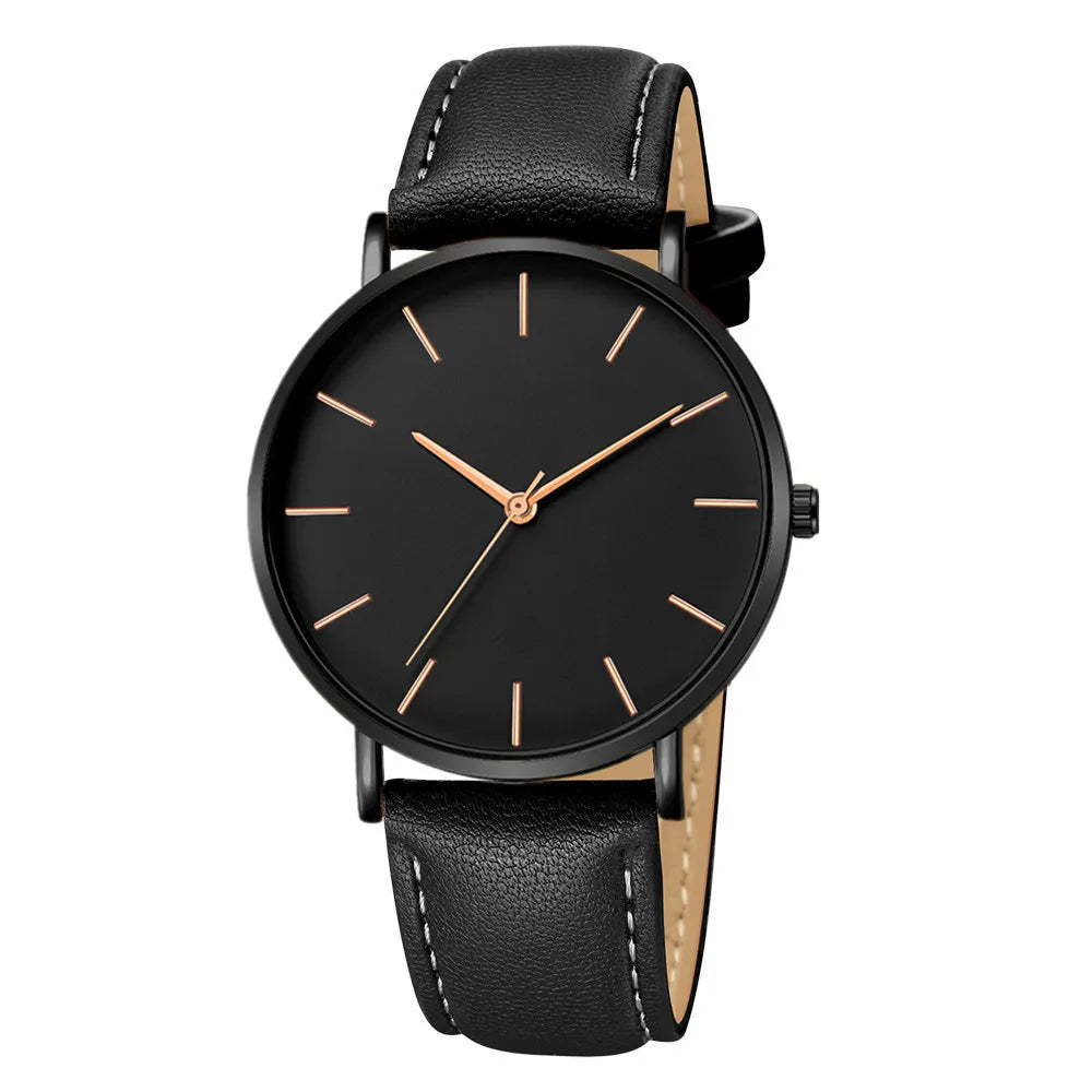 Men Watch Luxury Top Brand Quartz Watches Business Simple Ultra Thin Mesh Wristwatch Men's Clock Reloj Hombre Montre Homme - Sun Studio