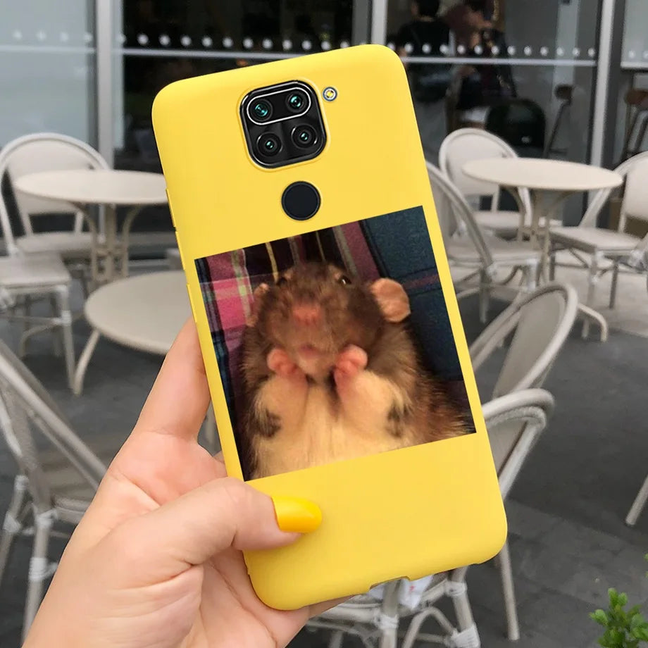 For Redmi Note 9s Case Pet Cats and Dogs Cover On Xiaomi Redmi Note 9 pro Max 9pro note9 Back Case Camera Protoctor Bumper Shell - Sun Studio