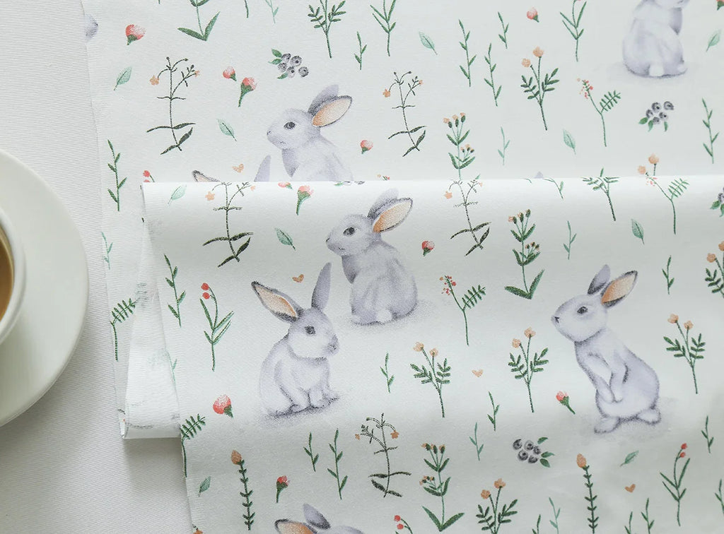 Rabbit Printed 100% Cotton Fabric DIY handmade sewing craft patchwork quilting Baby Dress home decor tissus tecidos cloth tilda - Sun Studio