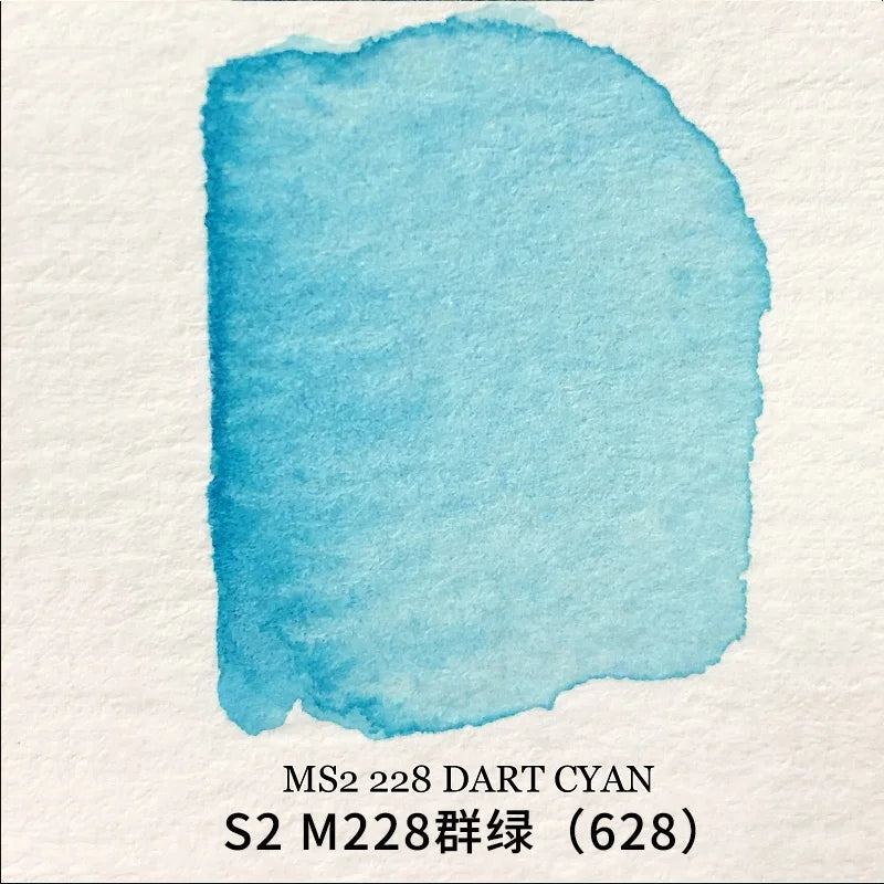 Canadian rockwell Mineral watercolor paint 15ml 45 colors Acuarelas palette school supplies - Sun Studio