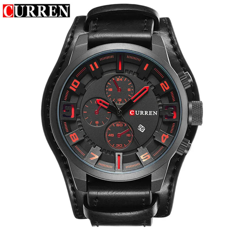 CURREN Men's Watches Top Brand Luxury Fashion&Casual Business Quartz Watch Date Waterproof Wristwatch Hodinky Relogio Masculino - Sun Studio