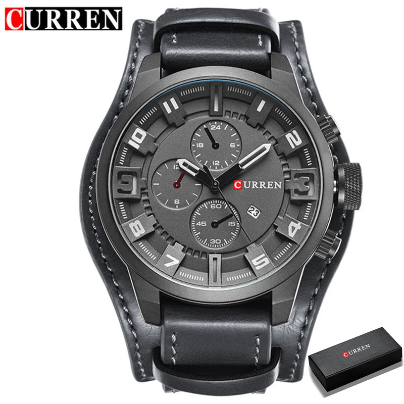 CURREN Men's Watches Top Brand Luxury Fashion&Casual Business Quartz Watch Date Waterproof Wristwatch Hodinky Relogio Masculino - Sun Studio