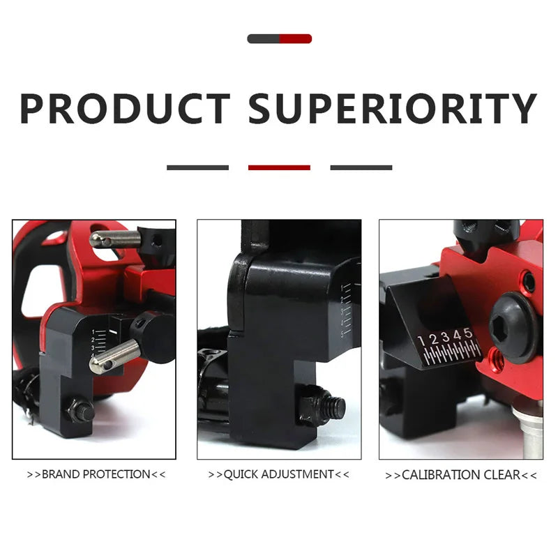 Archery Hunting Drop Away Arrow RestTake-off And Landing Arrow Rest Quick Adjustment Matching Compound Bow using Outdoor - Sun Studio