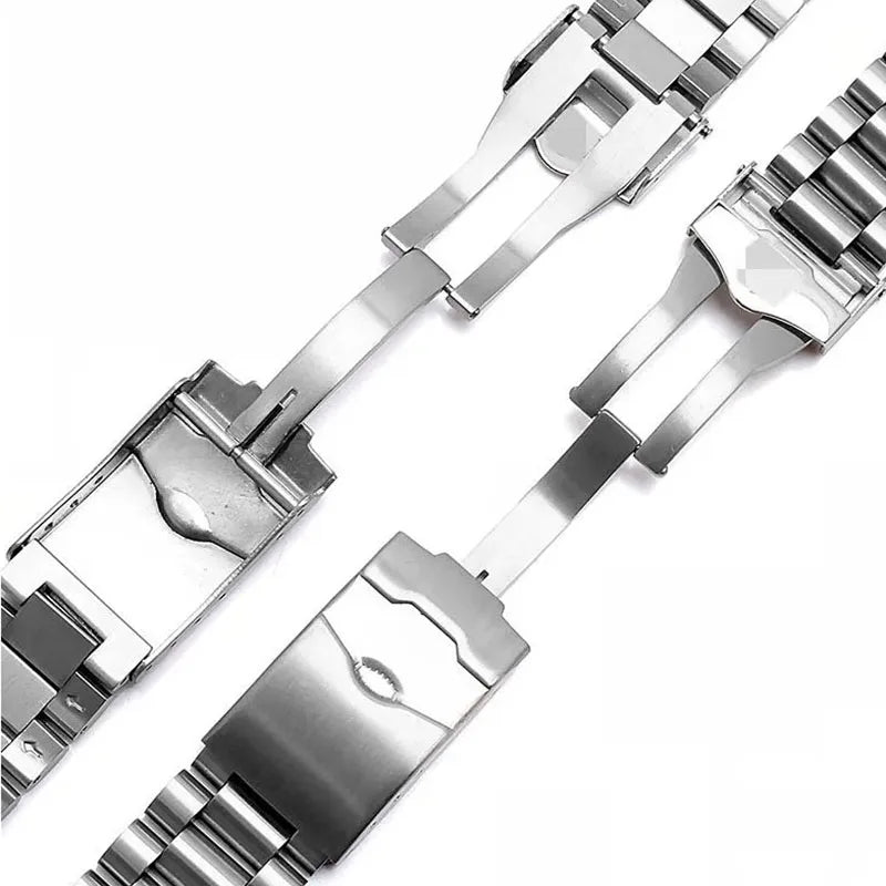Watchband for TAG heuer watches High qualit Stainless steel male strap 20mm 22mm silver bracelet with folding buckle BAND - Sun Studio