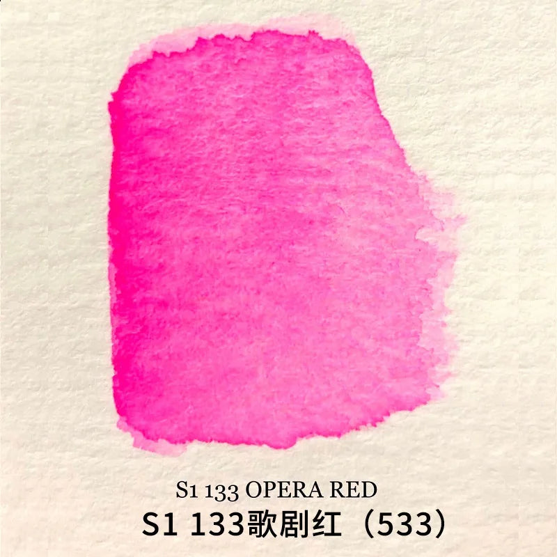 Canadian rockwell Mineral watercolor paint 15ml 45 colors Acuarelas palette school supplies