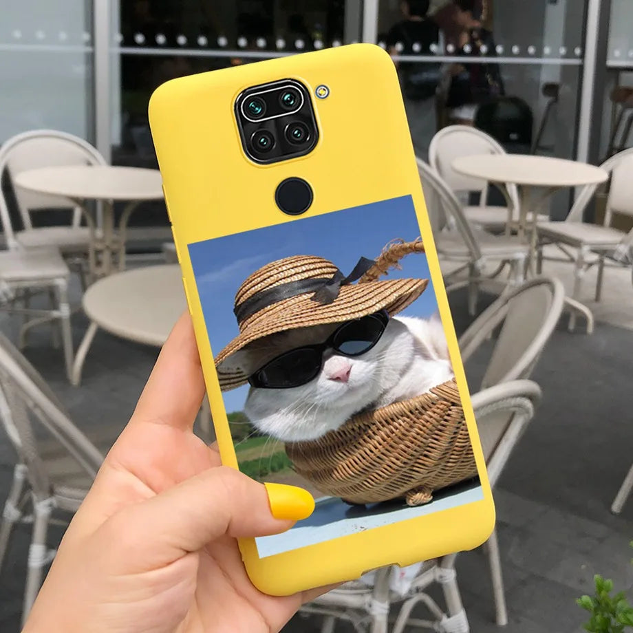For Redmi Note 9s Case Pet Cats and Dogs Cover On Xiaomi Redmi Note 9 pro Max 9pro note9 Back Case Camera Protoctor Bumper Shell