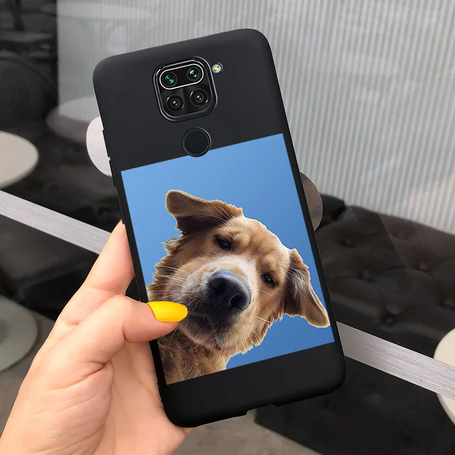 For Redmi Note 9s Case Pet Cats and Dogs Cover On Xiaomi Redmi Note 9 pro Max 9pro note9 Back Case Camera Protoctor Bumper Shell - Sun Studio
