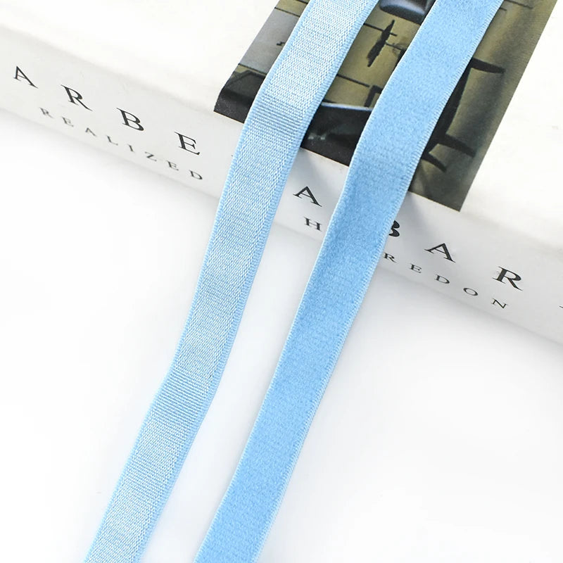 5/10/20Meters Meetee 10mm Soft Elastic Band for Swimsuit Belts Shoulder Strap Underwear Bra Notebook Tape DIY Sewing Accessories - Sun Studio