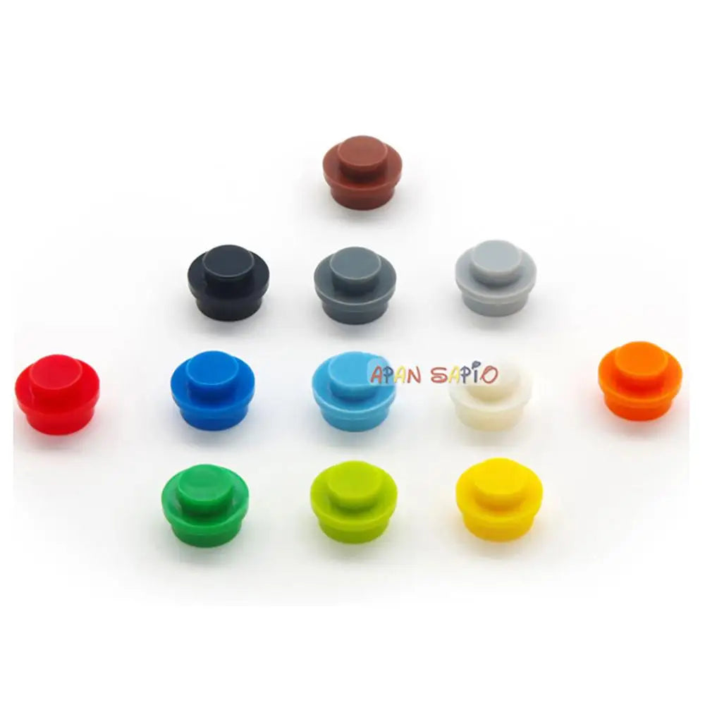 600pcs DIY Building Blocks Thin Figures Bricks Lamp 12Colors Educational Creative Size Compatible With 4037 Toys for Children - Sun Studio