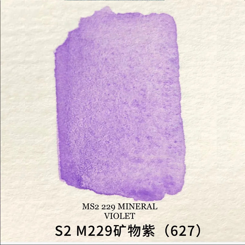 Canadian rockwell Mineral watercolor paint 15ml 45 colors Acuarelas palette school supplies - Sun Studio