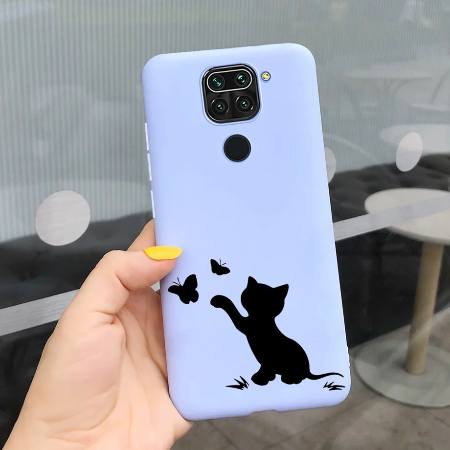 For Redmi Note 9s Case Pet Cats and Dogs Cover On Xiaomi Redmi Note 9 pro Max 9pro note9 Back Case Camera Protoctor Bumper Shell