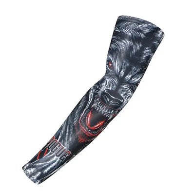 2PCS Cool Men Women Cycling Running Arm Warmer Sleeves UV Sun Protection Cuff Arm Cover Fishing Arm Sleeve Basketball Armguards - Sun Studio
