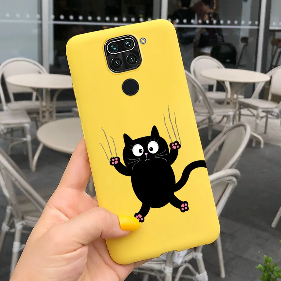 For Redmi Note 9s Case Pet Cats and Dogs Cover On Xiaomi Redmi Note 9 pro Max 9pro note9 Back Case Camera Protoctor Bumper Shell