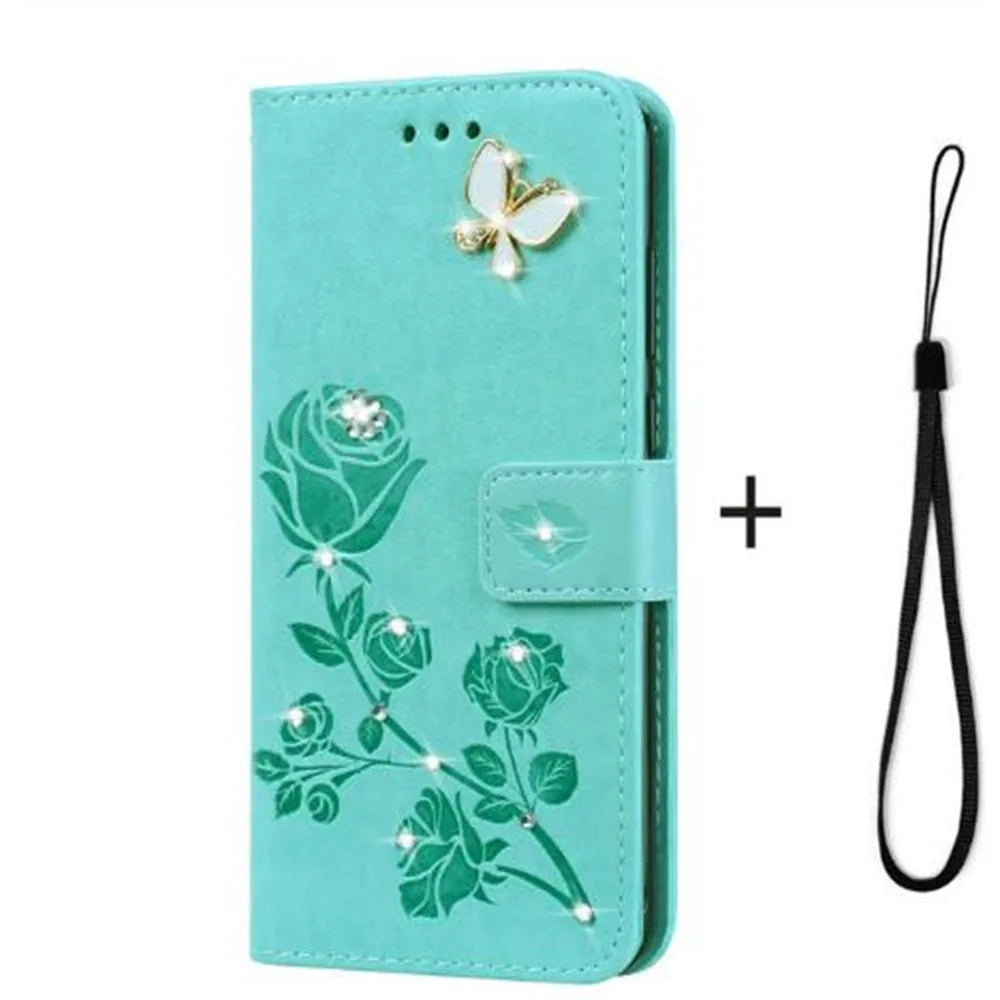 Leather Flip Case For Motorola Moto G04 G14 G24 Power G34 G54 G84 Protective Phone Cover Wallet Card Slot Coque Fundas - Sun Studio