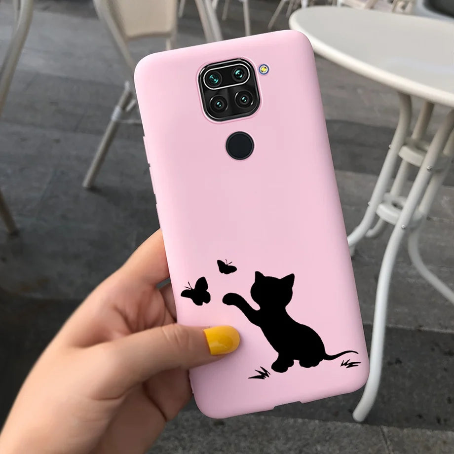 For Redmi Note 9s Case Pet Cats and Dogs Cover On Xiaomi Redmi Note 9 pro Max 9pro note9 Back Case Camera Protoctor Bumper Shell