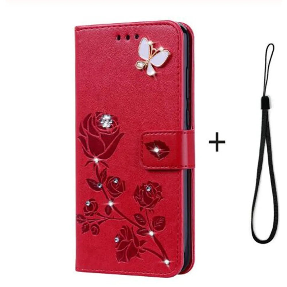 Leather Flip Case For Motorola Moto G04 G14 G24 Power G34 G54 G84 Protective Phone Cover Wallet Card Slot Coque Fundas - Sun Studio