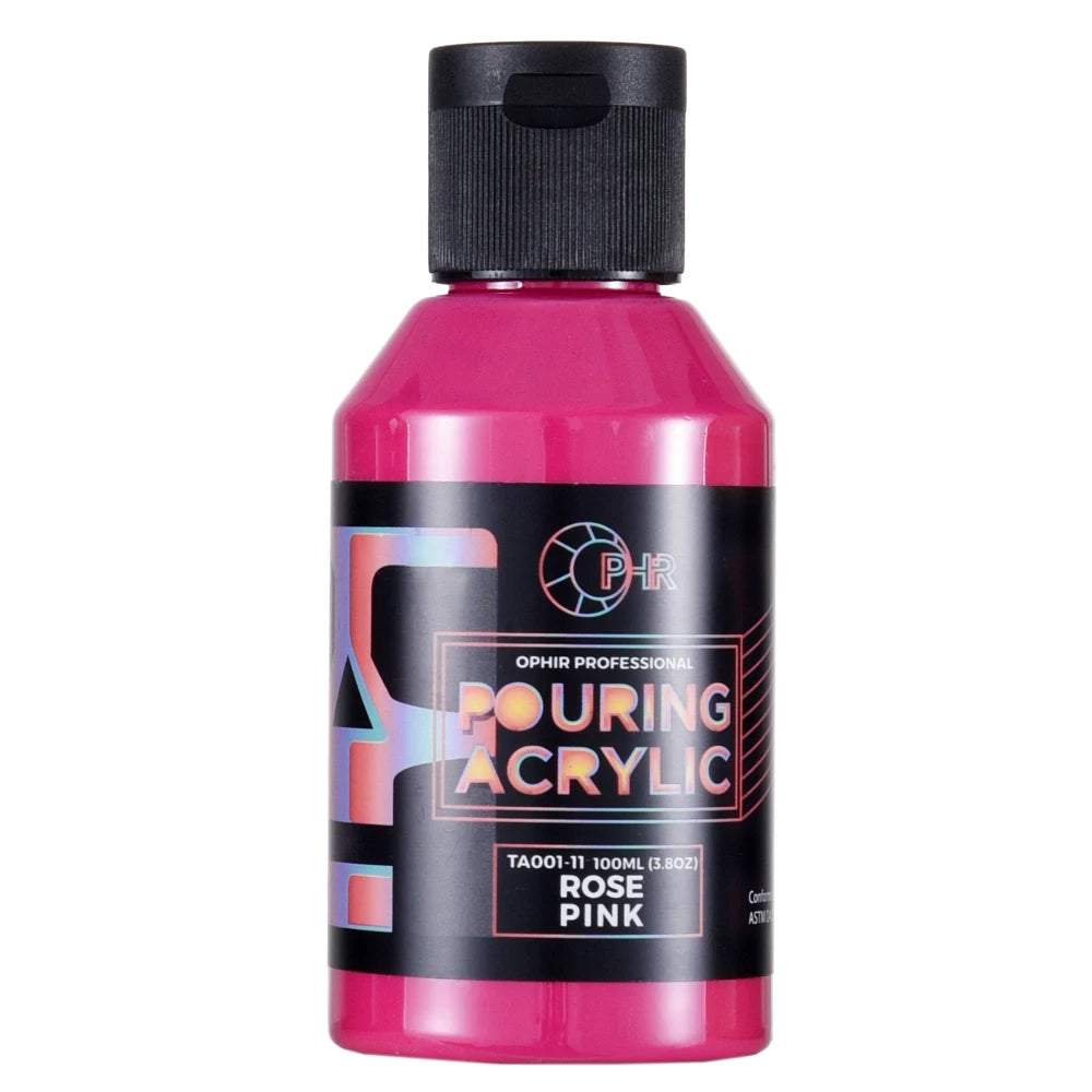 OPHIR Acrylic Pouring Paint Water-Based High Flow Arts Supply 36 Colors for Choose 100ML/Bottle TA001 - Sun Studio