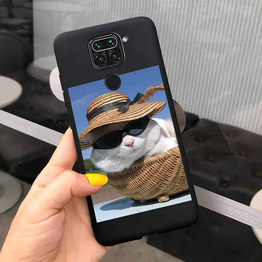 For Redmi Note 9s Case Pet Cats and Dogs Cover On Xiaomi Redmi Note 9 pro Max 9pro note9 Back Case Camera Protoctor Bumper Shell