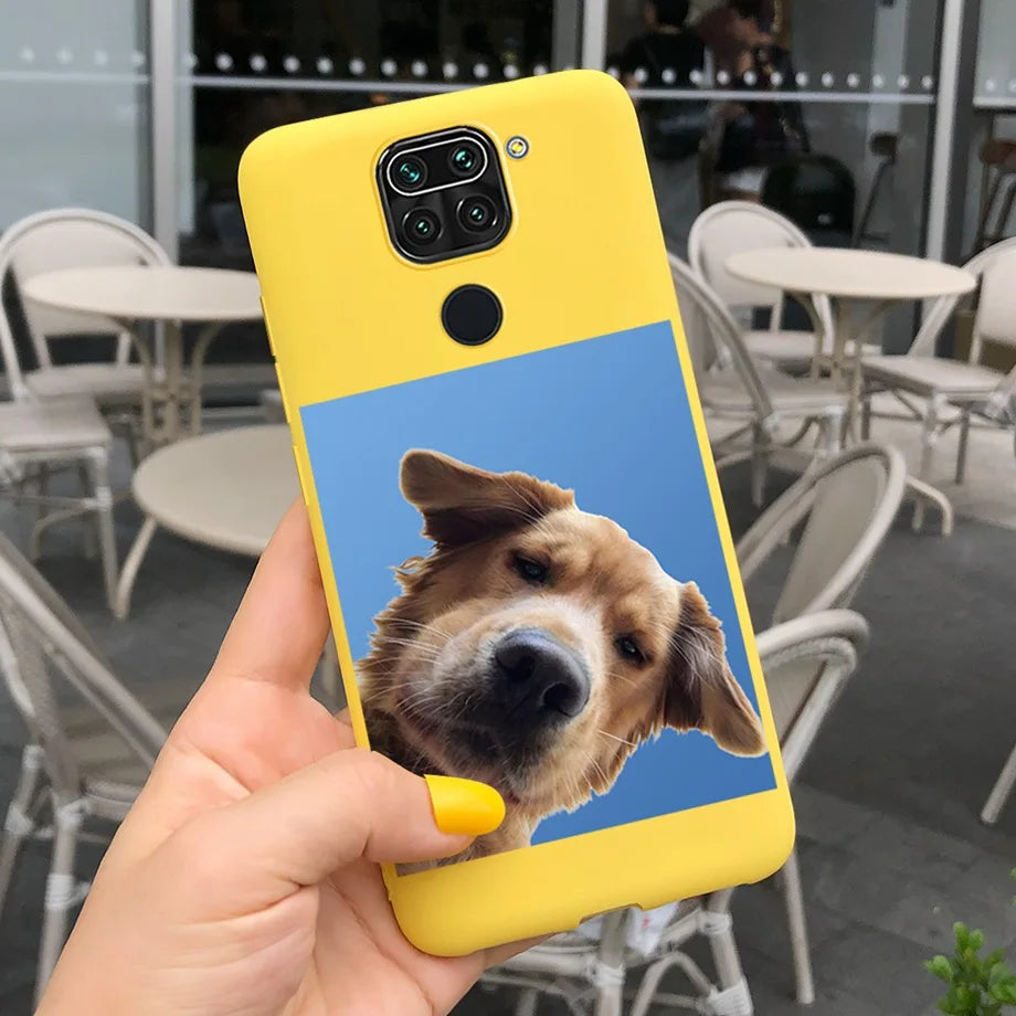 For Redmi Note 9s Case Pet Cats and Dogs Cover On Xiaomi Redmi Note 9 pro Max 9pro note9 Back Case Camera Protoctor Bumper Shell