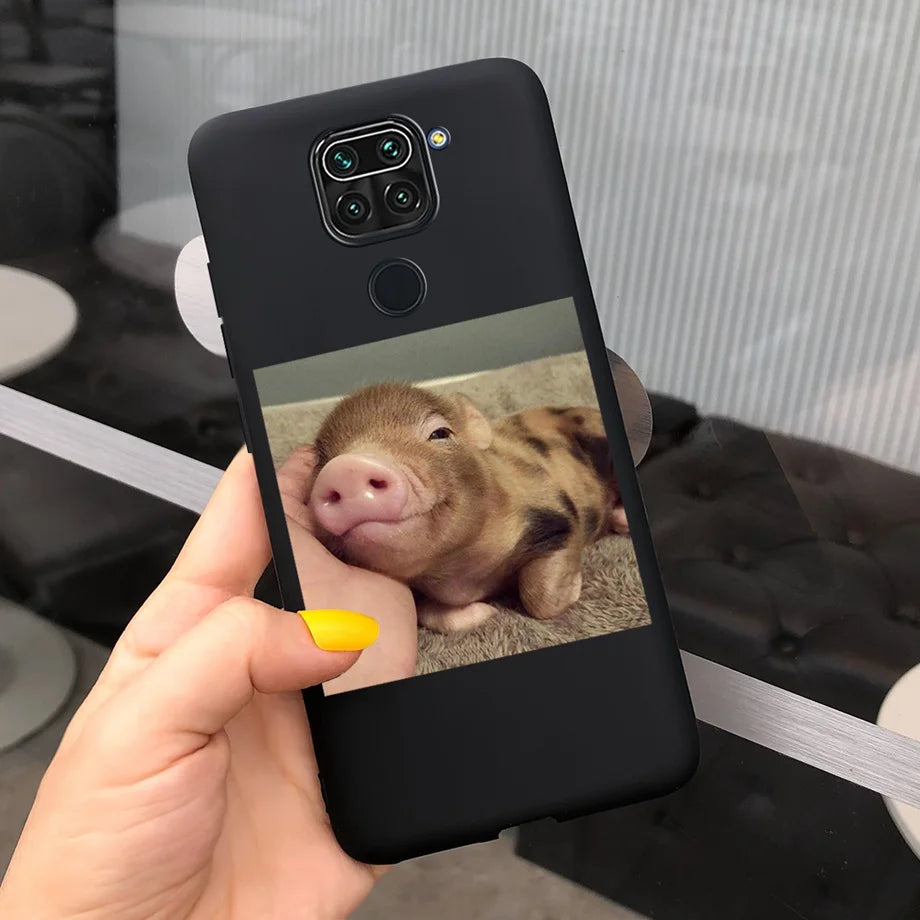 For Redmi Note 9s Case Pet Cats and Dogs Cover On Xiaomi Redmi Note 9 pro Max 9pro note9 Back Case Camera Protoctor Bumper Shell - Sun Studio