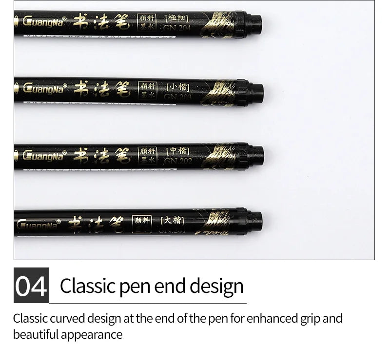 Guangna Calligraphy Pen Beautiful Pen Soft Head Addable Ink Brush/Medium/Fine/Extra-fine Practice Pen Wedding Signature Pen - Sun Studio