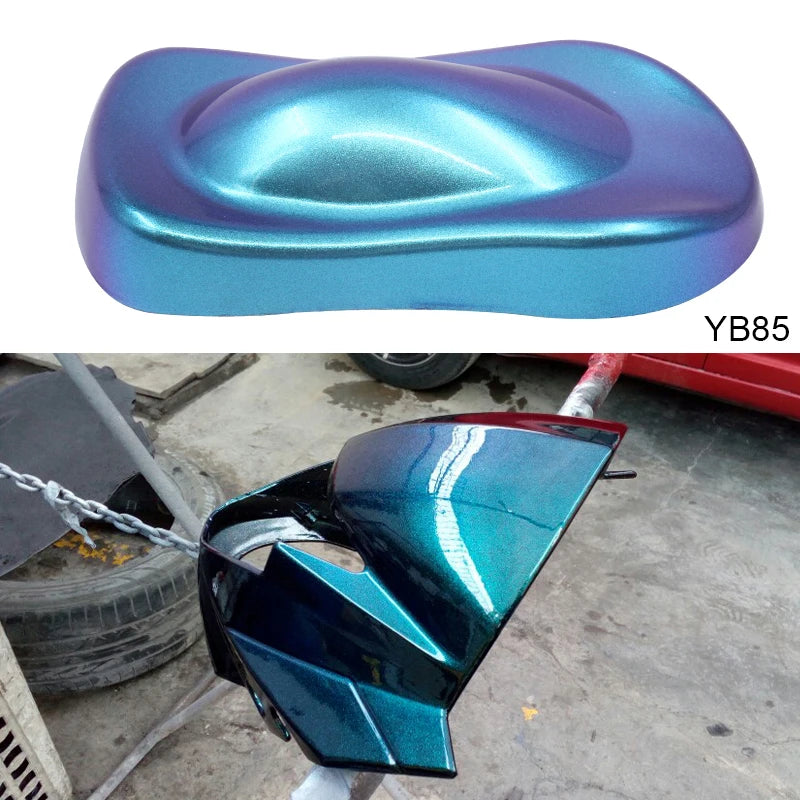Chameleon Pigments Acrylic Powder Coating Dye Magic Discolored Pearlescent for Crafts Car Automotive Painting Decoration Arts - Sun Studio