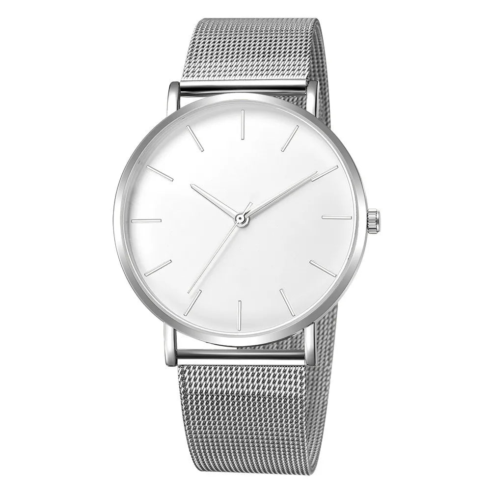 Men Watch Luxury Top Brand Quartz Watches Business Simple Ultra Thin Mesh Wristwatch Men's Clock Reloj Hombre Montre Homme - Sun Studio