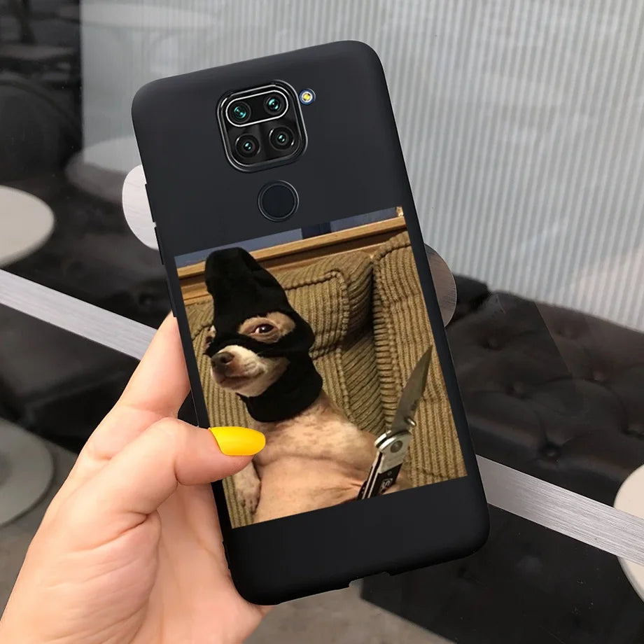 For Redmi Note 9s Case Pet Cats and Dogs Cover On Xiaomi Redmi Note 9 pro Max 9pro note9 Back Case Camera Protoctor Bumper Shell - Sun Studio
