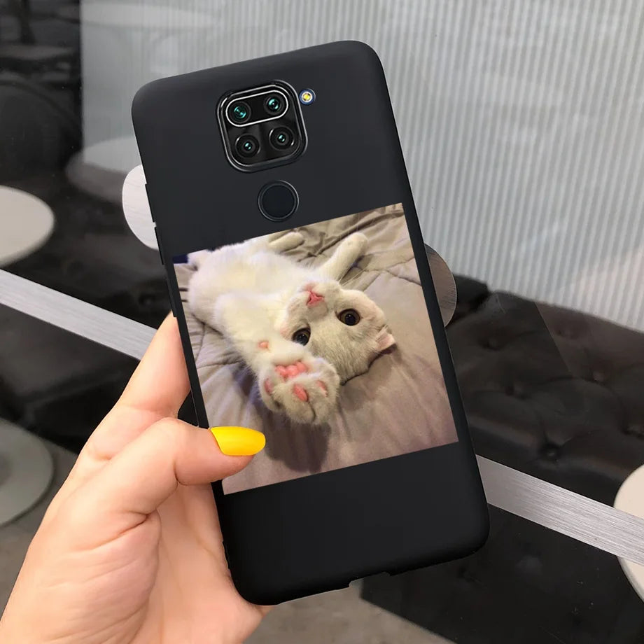 For Redmi Note 9s Case Pet Cats and Dogs Cover On Xiaomi Redmi Note 9 pro Max 9pro note9 Back Case Camera Protoctor Bumper Shell - Sun Studio