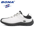 BONA New Style Men Casual Shoes Lace Up Hand Made Microfiber Men Shoes Comfortable Flat Shoes Men Soft Light Fast Free Shipping - Sun Studio