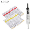 Tattoo Needles 1RL 100piece  Cartridge Needles  Disposable Sterilized Tattoo Permanent Makeup Needles Tips for Eyebrow lip 0.3mm - Sun Studio
