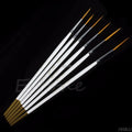 Hot 6Pcs/Set Nylon Hair Round Paint Brush Hook Line Pen Artist Draw Painting Craft Whosale&Dropship - Sun Studio