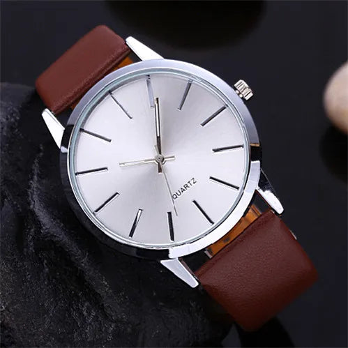 Montre à quartz décontractée Montres pour hommes Marque de luxe célèbre Montre-bracelet masculine Horloge pour hommes Saat Hodinky Relogio Masculino