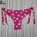 Sexy Solid Thong Bikini Brazilian Cut Swimwear Women Bottom Adjustable Briefs Swimsuit Panties Underwear Thong Bathing Suit - Sun Studio