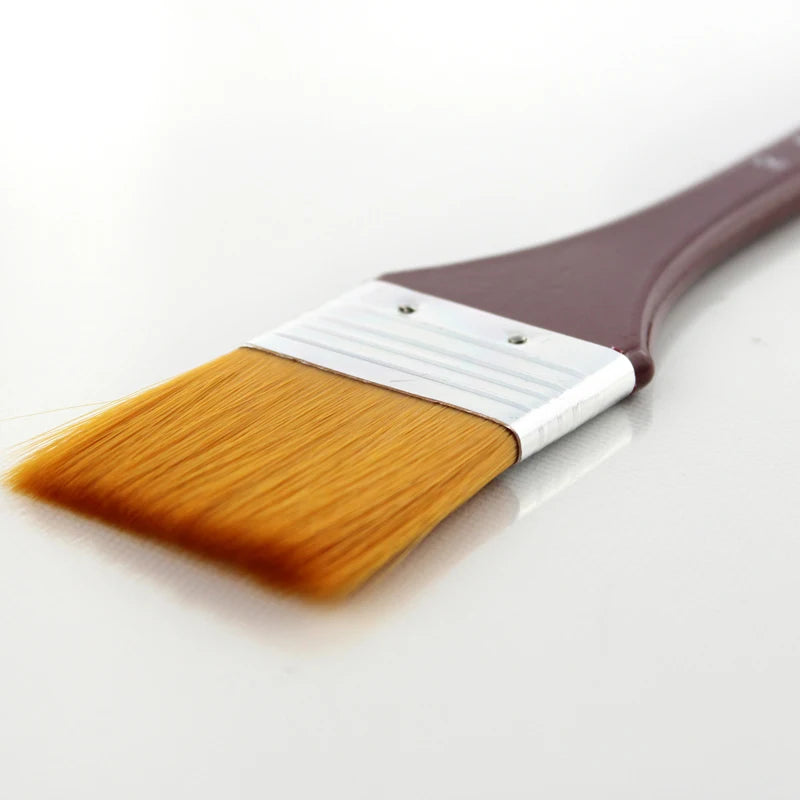 1Pcs Paint Brushes Acrylic DIY Graffiti Brush Set For Artist Oil Scrubbing Brush School Drawing Paint Stationery Supplies - Sun Studio