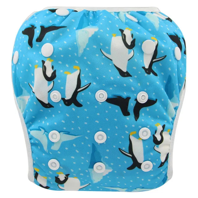 Swimming Diapers For Infants Baby Cloth Diaper Swimsuit Baby Swim Suit Children Swimwear Swimming Trunks For Girls Baby Badpak - Sun Studio