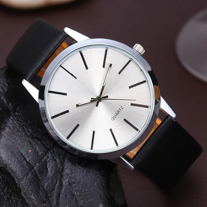 Watch Men Top Brand Luxury Men's Watches Leather Clock Men Wristwatch Clock Relogio Masculino Horloges Mannen Erkek Saat Hodinky - Sun Studio