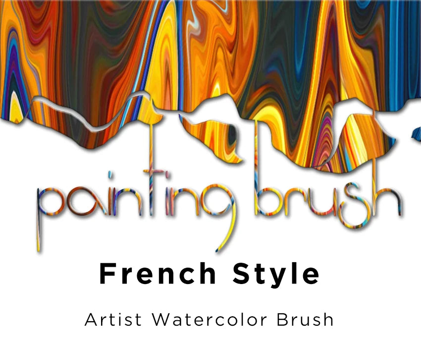 1Pcs Artist Hand-Painting Drawing Brushes Professional Watercolor Brush Pen for Water Color Painting Drawing School Art Supplies - Sun Studio