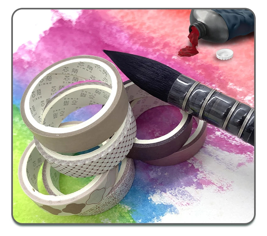 1Pcs Artist Hand-Painting Drawing Brushes Professional Watercolor Brush Pen for Water Color Painting Drawing School Art Supplies - Sun Studio
